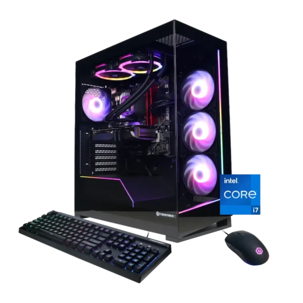Cyber Power PC Gamer Master Gaming Desktop AMD Ryzen 5-7600 Radeon RX ...